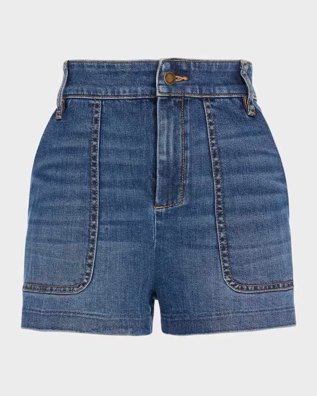 Hilary Denim Shorts
